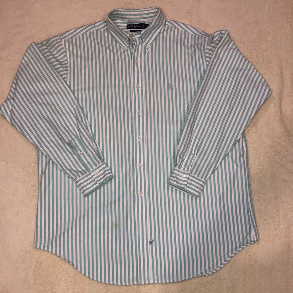Ralph Lauren Men’s Long Sleeve Polo Button-Up